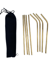 Cargar imagen en el visor de la galería, Set 8 bombillas + limpiador dorado o cobre
